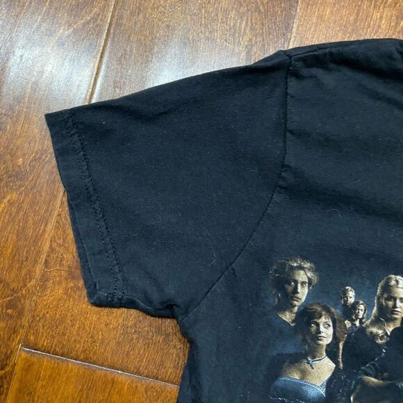 Twilight 2008 Movie Promo Y2K 00s Black Cotton Tee T-Shirt Women's Small - Picture 4 of 8